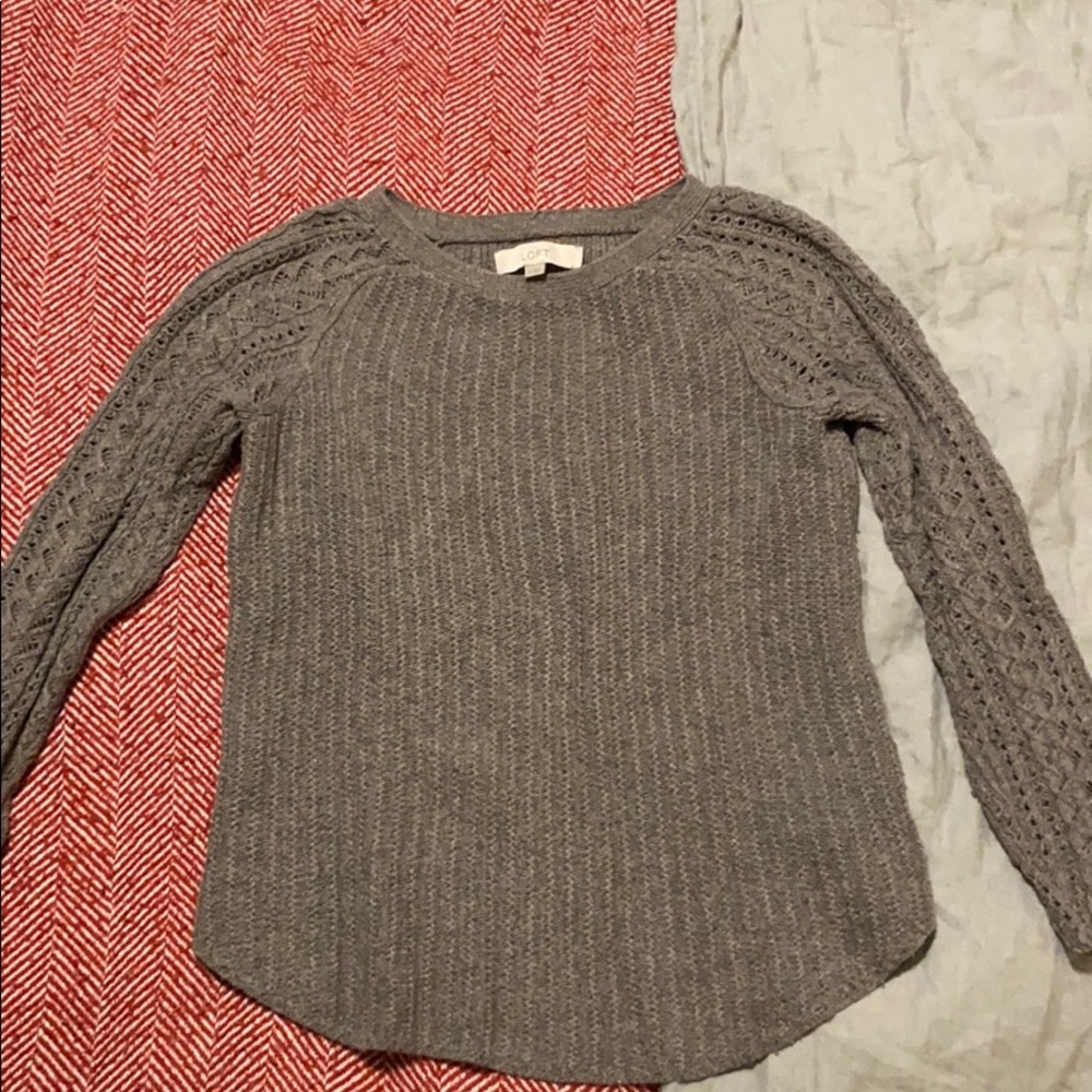 Really cute taupe sweater
